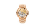 Patek Philippe Nautilus Travel Time Chronograph Watch, 18k Rose Gold, 40,5 mm, Ref# 5990/1R-001