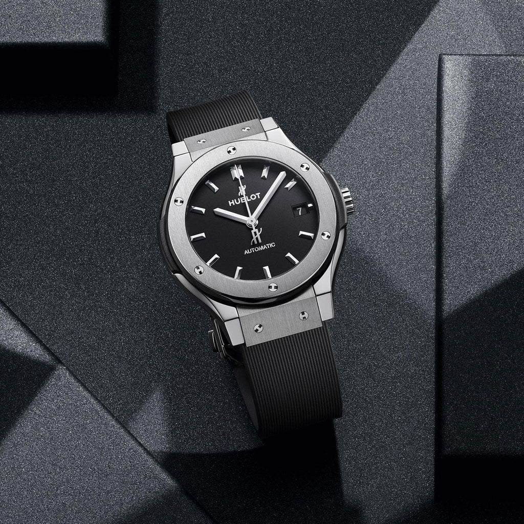 Hublot, 2022 Unworn, Classic Fusion Titanium, 565.NX.1470.RX, box and papers