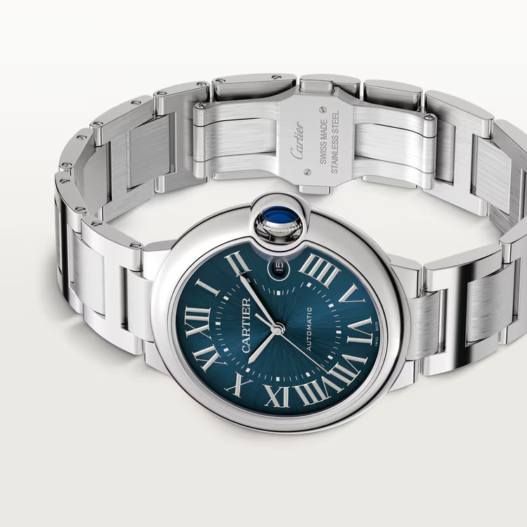 Unworn Cartier Ballon Bleu de Cartier, Stainless Steel, 40mm, Ref# WSBB0061, box and papers