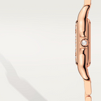 Unworn Cartier Panthère de Cartier Small, 18k Rose Gold, Diamonds, 22mm x 30mm, Ref# WJPN0049, box and papers