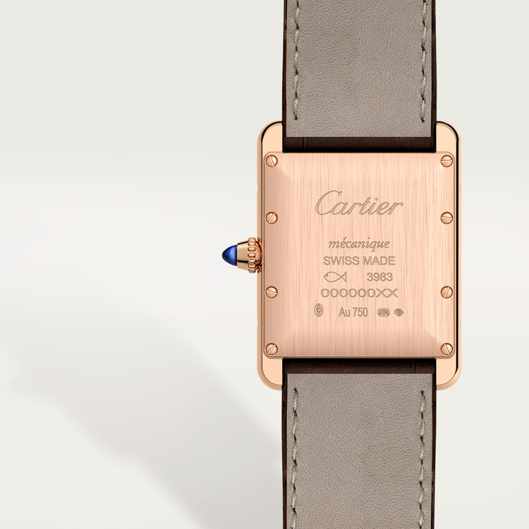 Unworn, Cartier Tank Louis Cartier, 18k Rose Gold, 33.7mm x 25.5mm, Ref# WGTA0011, box and papers