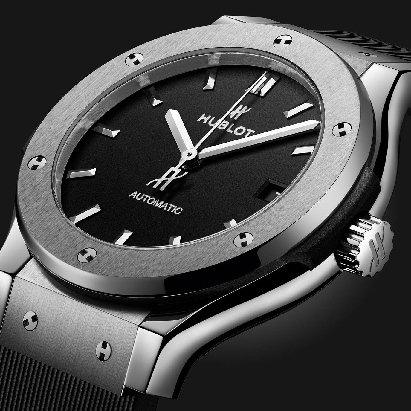 Hublot, 2022 Unworn, Classic Fusion Titanium, 565.NX.1470.RX, box and papers