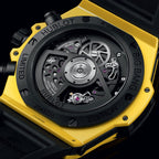 Unworn Hublot Big Bang Unico Yellow Magic 44, 421.CY.471Y.RX, box and papers