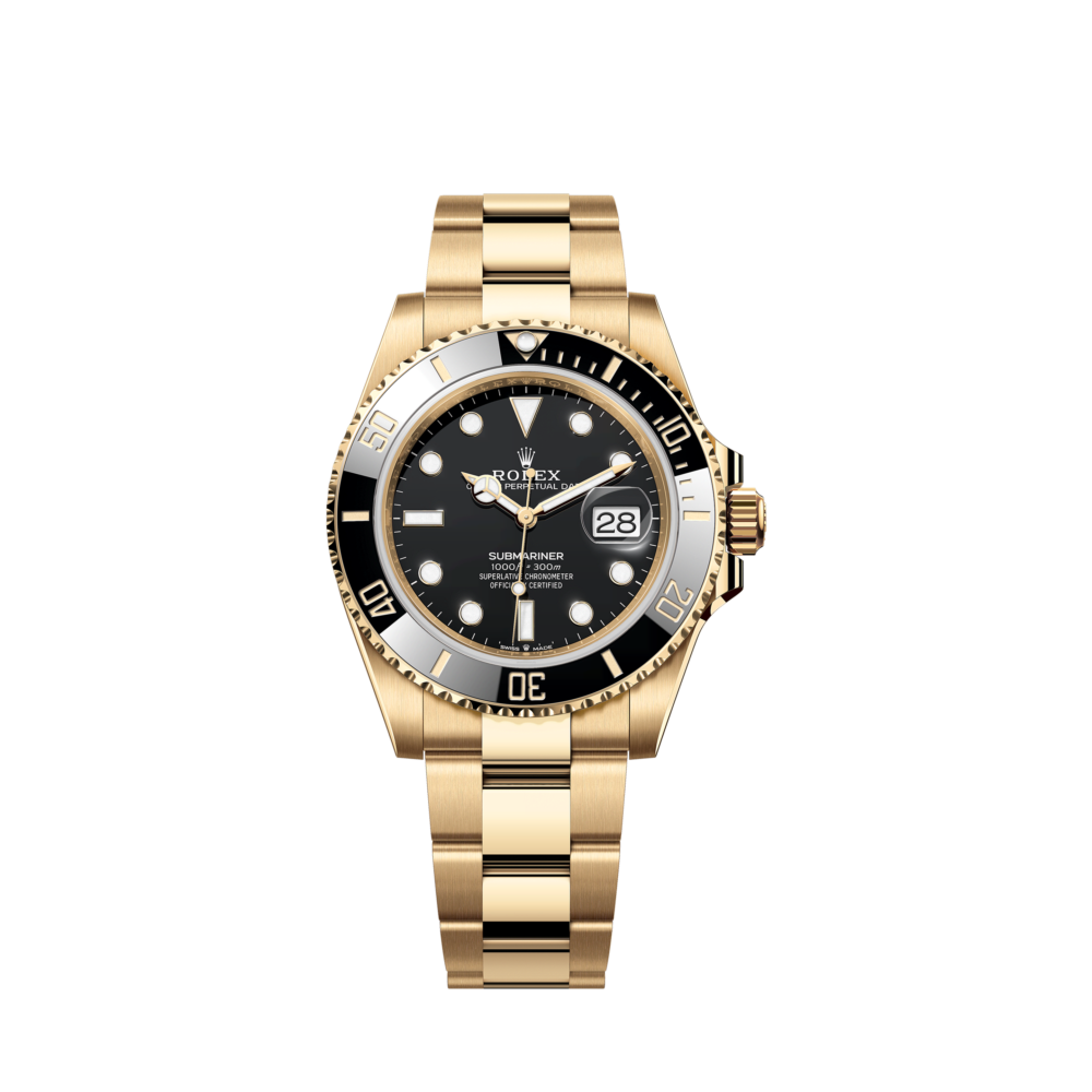 Rolex Submariner Date, 18k Yellow Gold, 41mm, Ref# 126618ln-0002