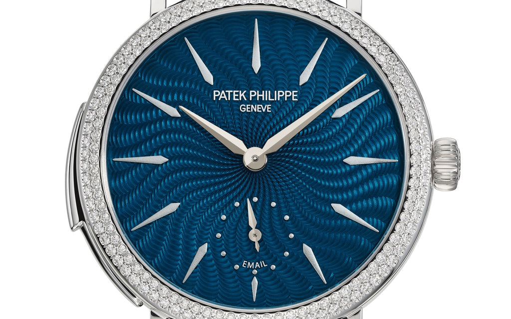 Ladies' Patek Philippe Grand Complication, 18k White Gold with set 194 Diamonds, 36mm, Ref# 7040/250G-001