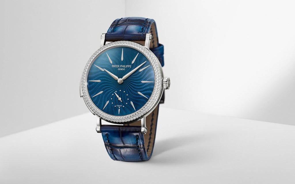 Ladies' Patek Philippe Grand Complication, 18k White Gold with set 194 Diamonds, 36mm, Ref# 7040/250G-001