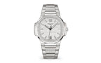 Patek Philippe Nautilus Ladies Automatic Watch, Stainless Steel and Diamonds, 35,2mm, Ref# 7118/1200A-010