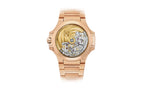 Patek Philippe Nautilus Ladies Automatic Watch, 18k Rose Gold and Diamonds, 35,2mm, Ref# 7118/1200R-010