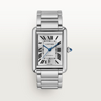 Unworn Cartier Tank Must de Cartier, Extra-large Stainless Steel, 41mm x 31mm, Ref# WSTA0053, box and papers