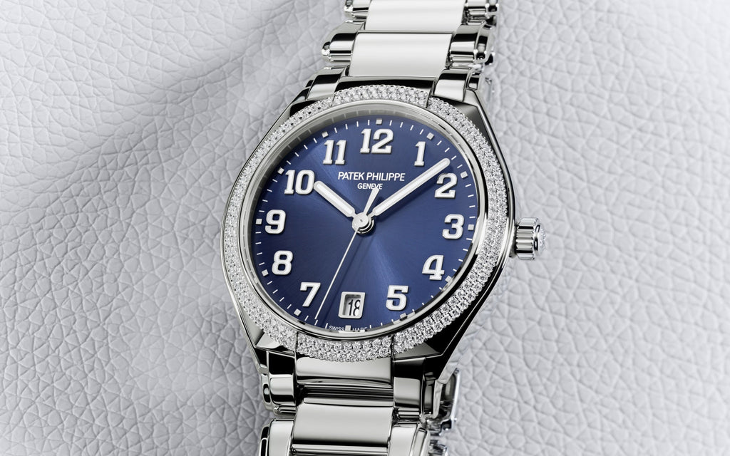 Patek Philippe Twenty~4 Automatic, Stainless Steel with 160 diamonds ~0,77ct, 36mm, Ref# 7300/1200A-001
