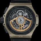 Unworn Hublot Big Bang 20th Anniversary Full Magic Gold 43, 431.MX.1330.RX, box and papers