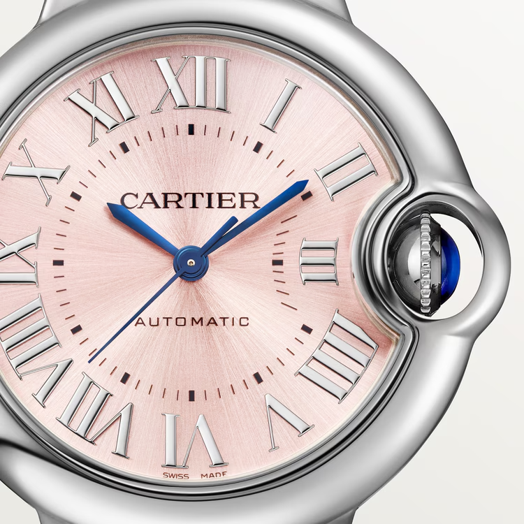 Unworn Cartier Ballon Bleu de Cartier, Stainless Steel, 33mm, Ref# WSBB0068, box and papers