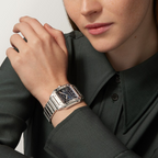 Unworn Cartier Santos de Cartier, Stainless Steel, 39.8mm, Ref# WSSA0071, box and papers