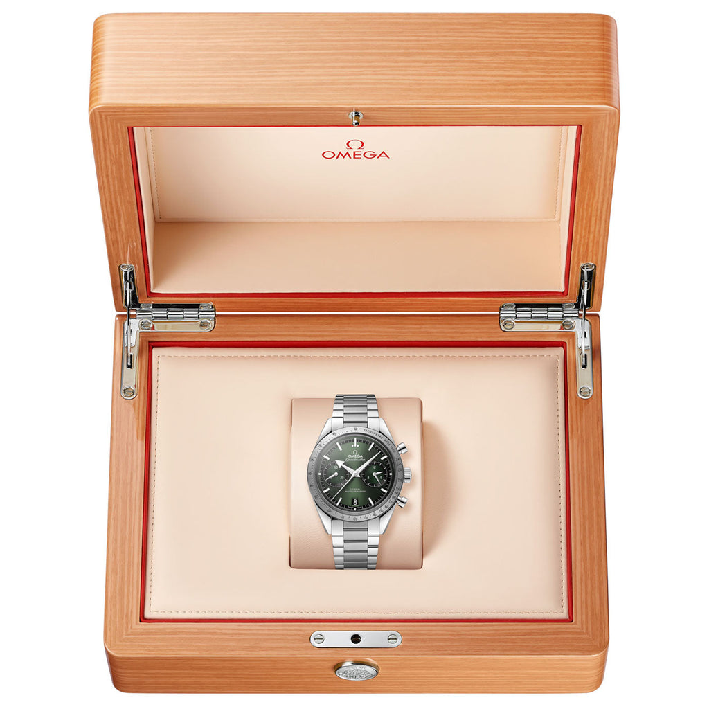 Omega New 2024, Speedmaster Moonphase, 332.10.41.51.10.001, box and papers