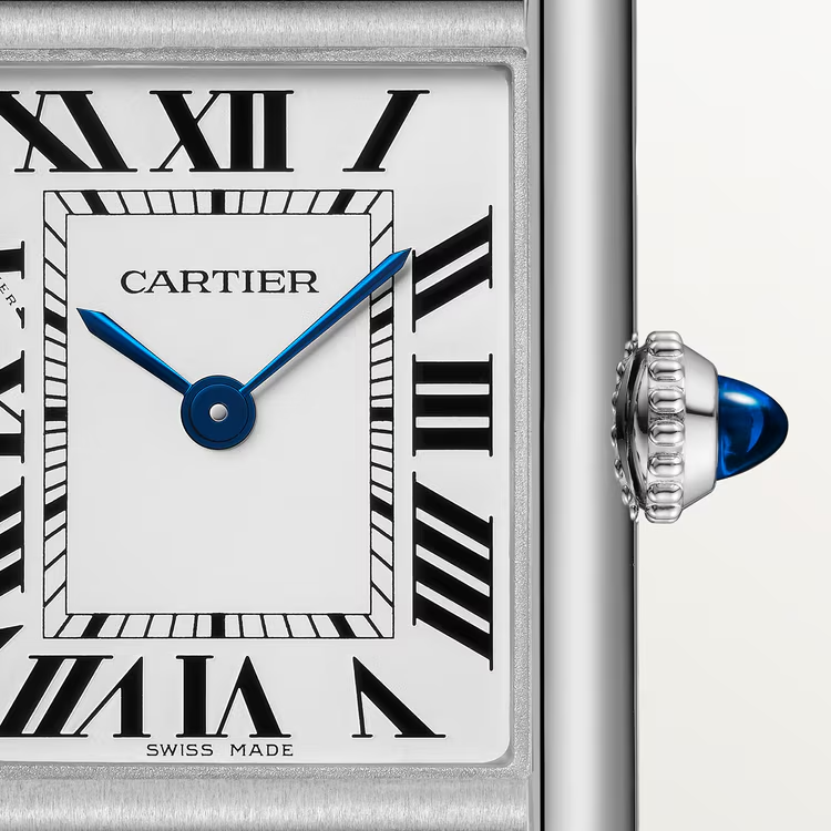 Unworn Cartier Tank Must SolarBeat™ de Cartier, Small Stainless Steel, 29.5mm x 22mm, Ref# WSTA0060, box and papers