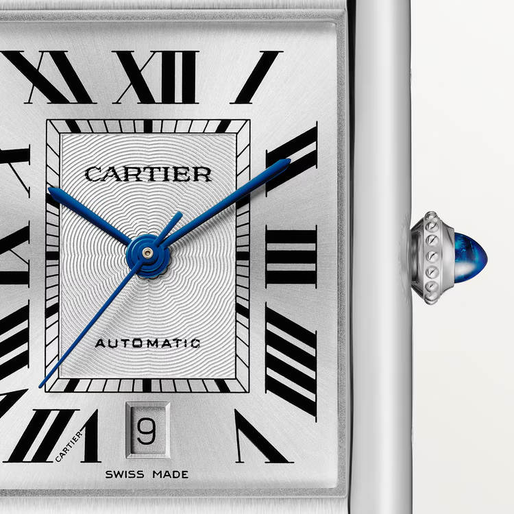 Unworn Cartier Tank Must de Cartier, Extra-large Stainless Steel, 41mm x 31mm, Ref# WSTA0053, box and papers