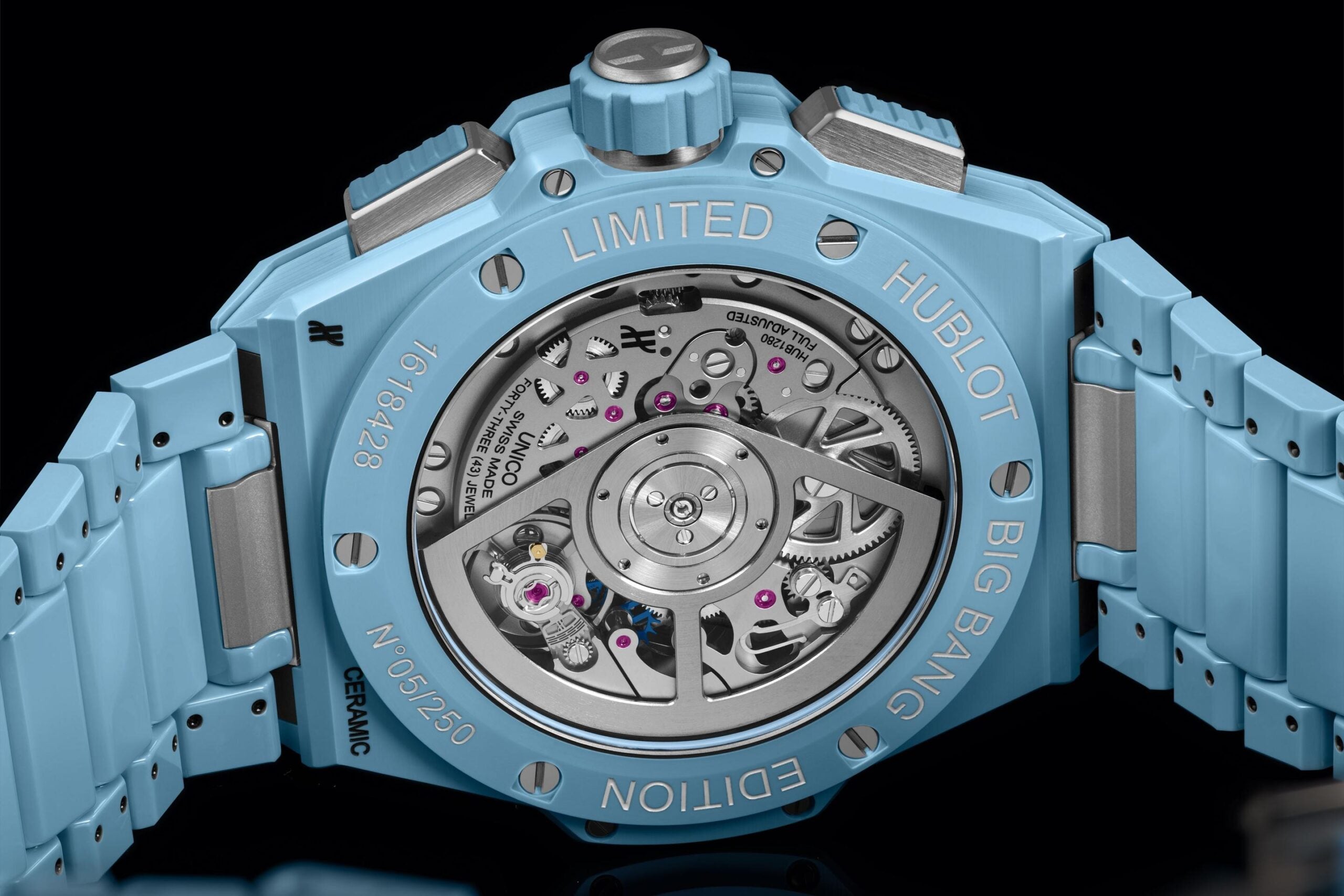 Hublot Big Bang INTEGRATED SKY BLUE CERAMIC, 42mm, Ref# 451.EX.5120.EX, Unworn 2025