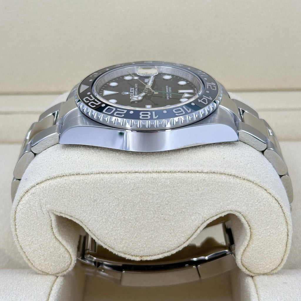 Unworn Rolex GMT-Master II, Bruce Wayne, Black, Oyster, Ref# 126710grnr-0004