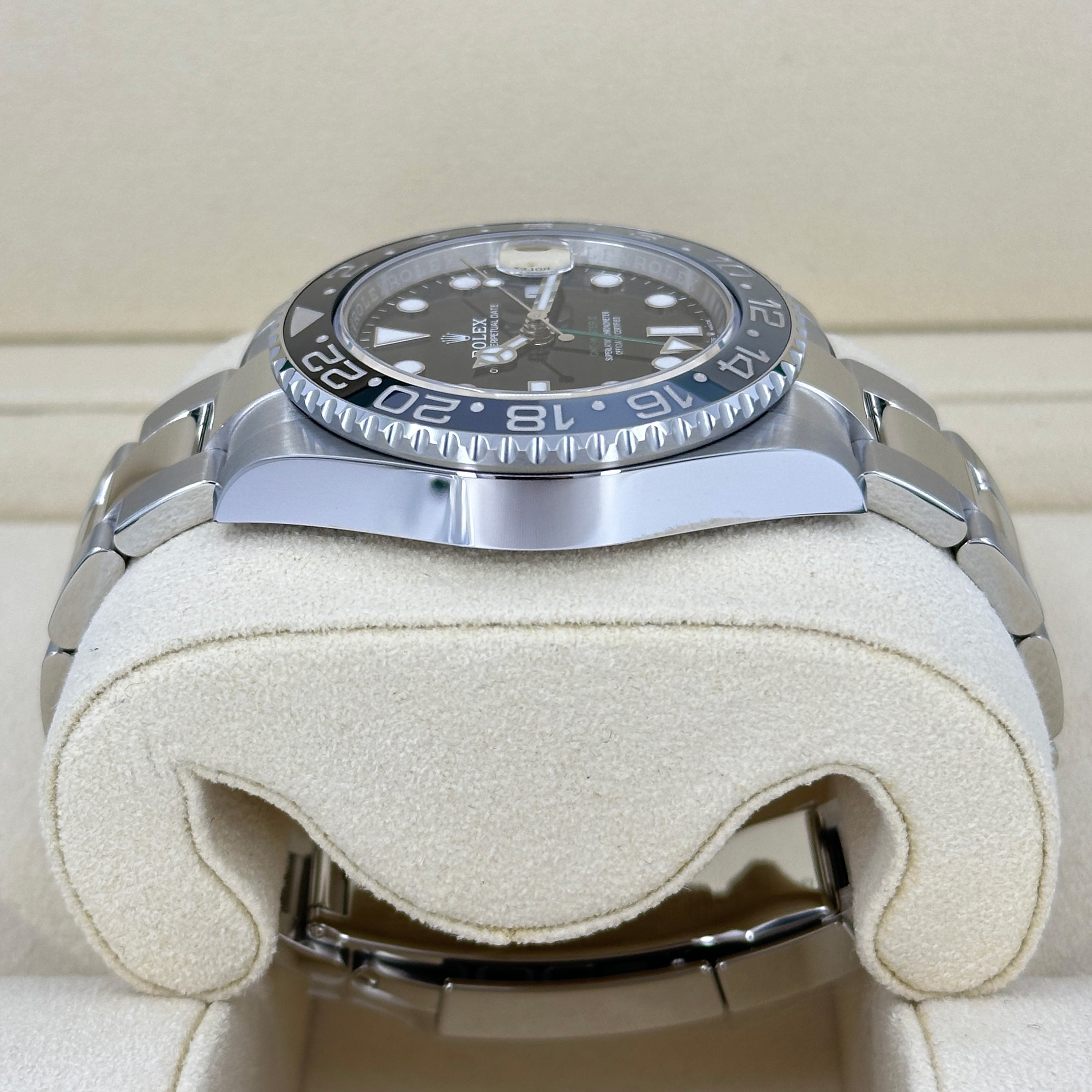 Unworn Rolex GMT-Master II, Bruce Wayne, Black, Oyster, Ref# 126710grnr-0004