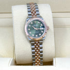 Rolex Lady-Datejust 28, Oystersteel and 18k Everose Gold, Ref# 279171-0007