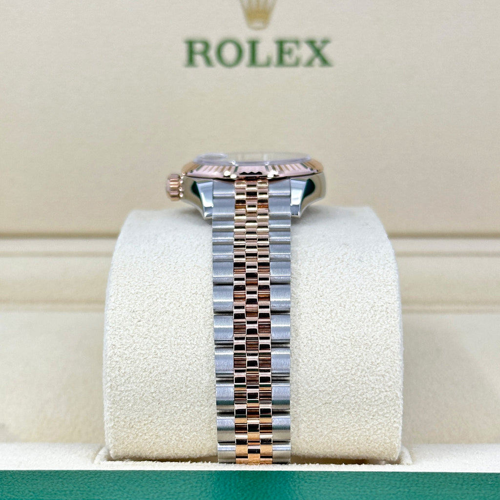 Rolex Lady-Datejust 28, Oystersteel and 18k Everose Gold, Ref# 279171-0009