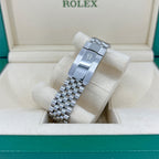 Rolex Datejust 41 Oystersteel and 18K White Gold 41 mm White Dial, Ref# 126334-0010