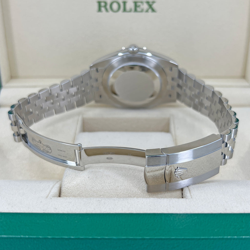 Rolex Datejust 41 Oystersteel and 18K White Gold 41 mm White Dial, Ref# 126334-0010