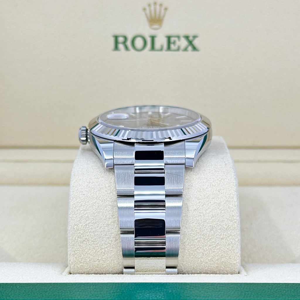 Rolex Datejust 41, Stainless Steel and 18k White Gold, 41mm, Ref# 126334-0013