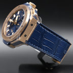 Hublot Big Bang Gold Blue 44mm, 18kt Rose Gold, Ref# 301.PX.7180.LR, Unworn 2025