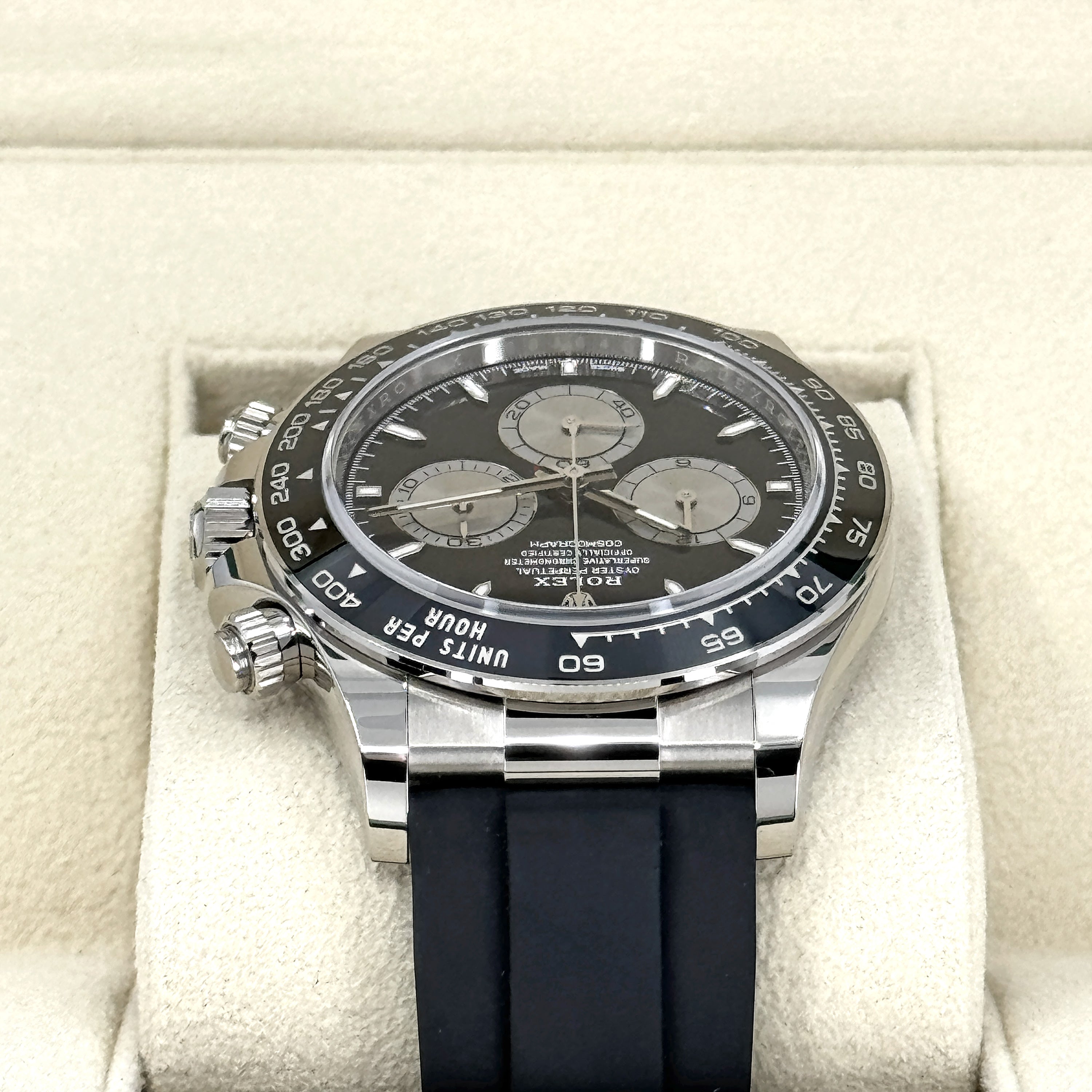 Rolex Cosmograph Daytona 40mm, 18k White Gold, Ref# 126519ln-0002