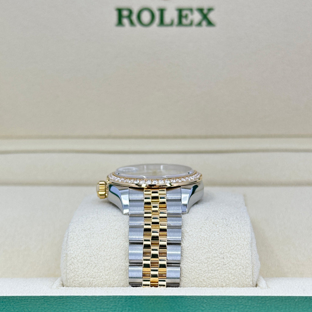 Rolex Lady-Datejust 28, Oystersteel and 18k Yellow Gold, Ref# 279383RBR-0019