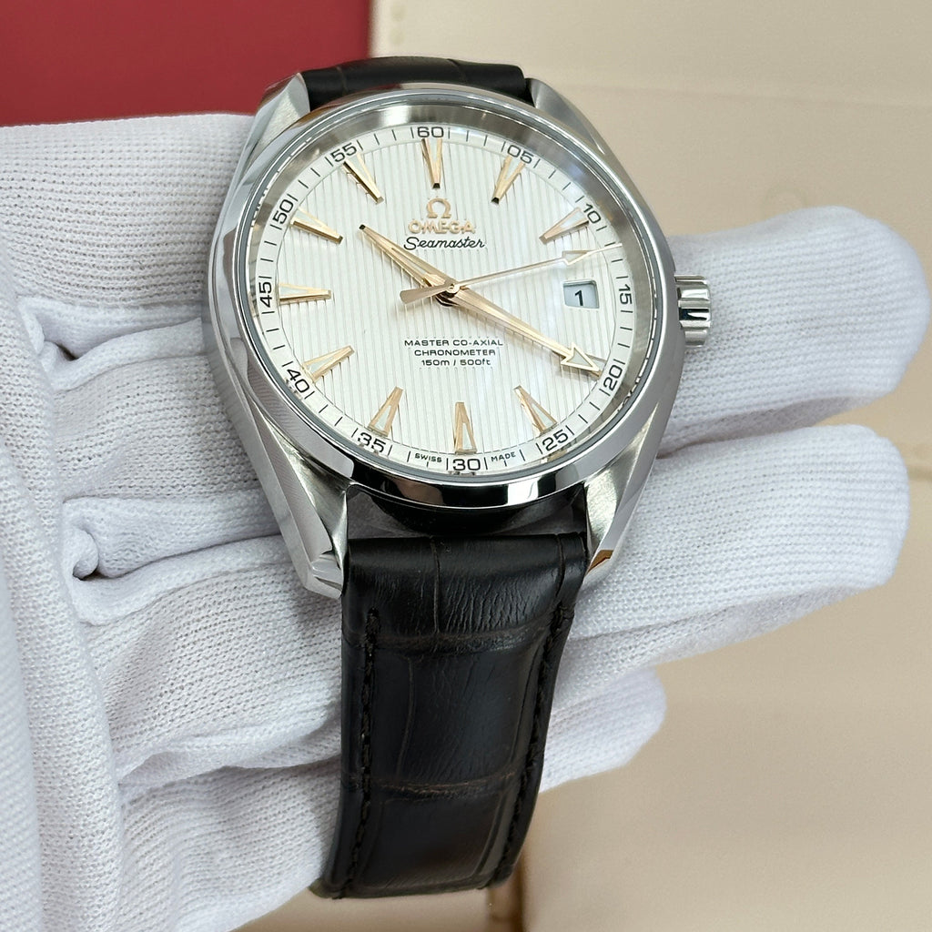 Pre-owned Omega Seamaster Aqua Terra 150m 41.5mm 231.13.42.21.02.003 Complete, 2019