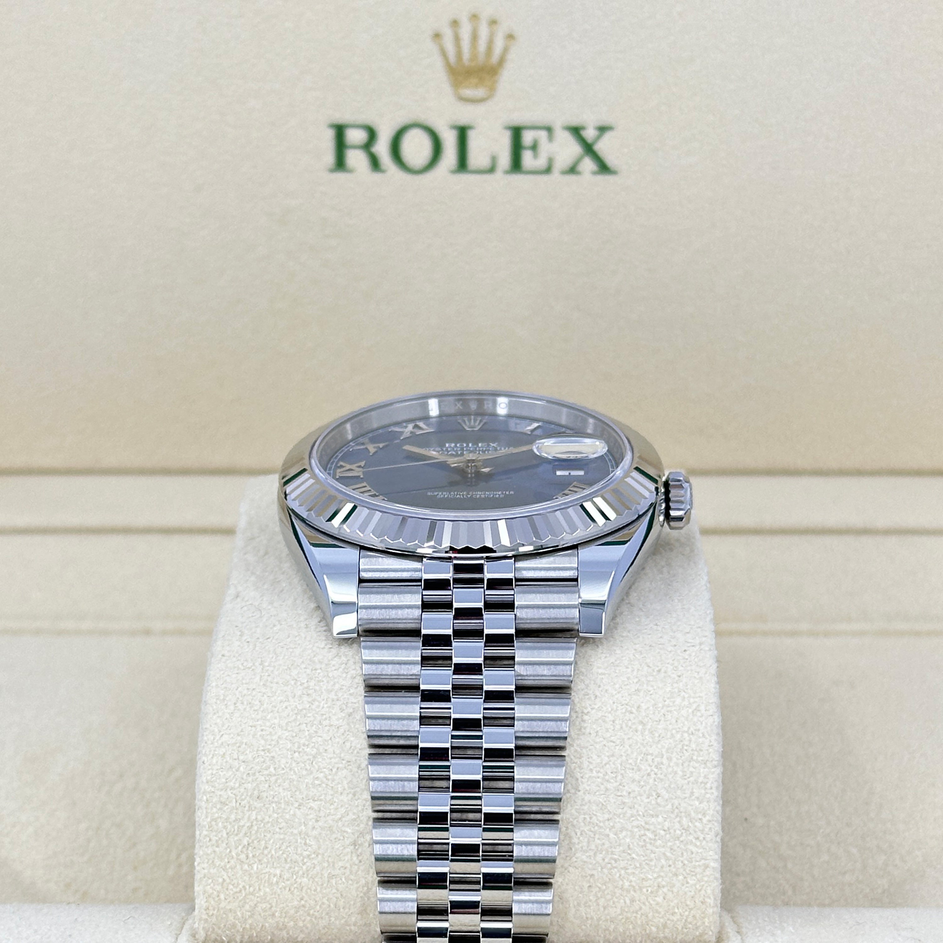 Rolex Datejust 41, Stainless Steel and 18k White Gold, 41mm, Ref# 126334-0026