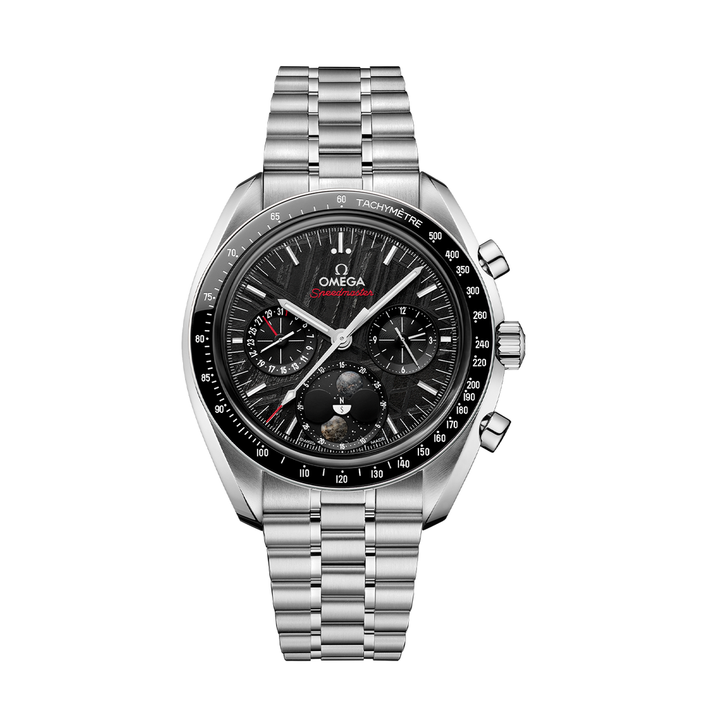 Unworn, Omega Speedmaster Moonphase, Stainless Steel, Chronograph, 43 mm, Ref# 304.30.43.52.01.001, box and papers