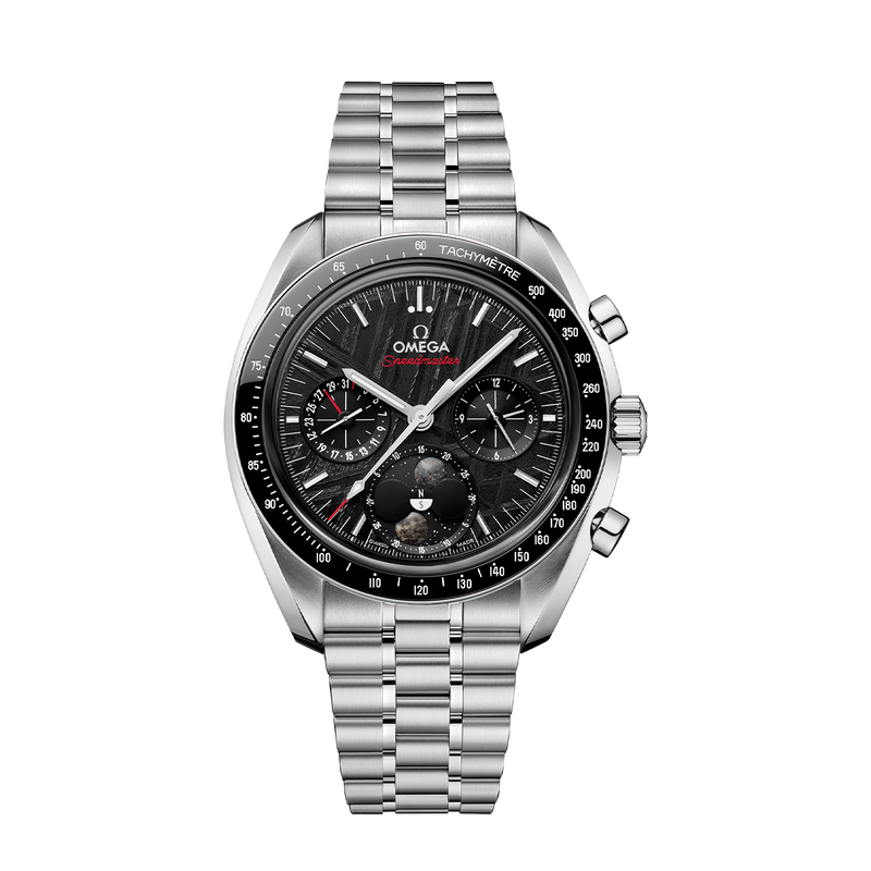 Unworn, Omega Speedmaster Moonphase, Stainless Steel, Chronograph, 43 mm, Ref# 304.30.43.52.01.001, box and papers