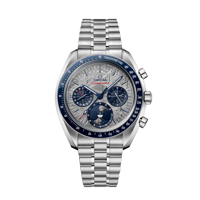 Unworn, Omega Speedmaster Moonphase, Stainless Steel, Chronograph, 43 mm, Ref# 304.30.43.52.06.001, box and papers