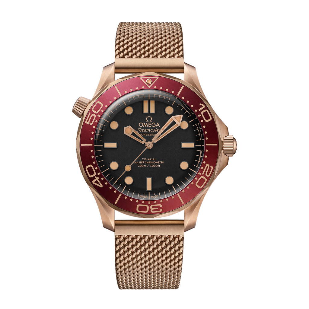 Unworn, Omega Seamaster Diver 300m, 18k Bronze Gold, 42mm, Ref# 210.90.42.20.01.003, box and papers