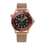 Unworn, Omega Seamaster Diver 300m, 18k Bronze Gold, 42mm, Ref# 210.90.42.20.01.003, box and papers