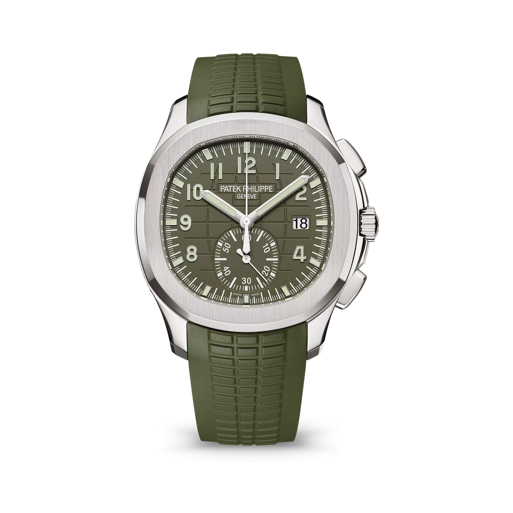 Patek Philippe Aquanaut Chronograph, 18k White Gold, 42,2mm, Ref# 5968G-010
