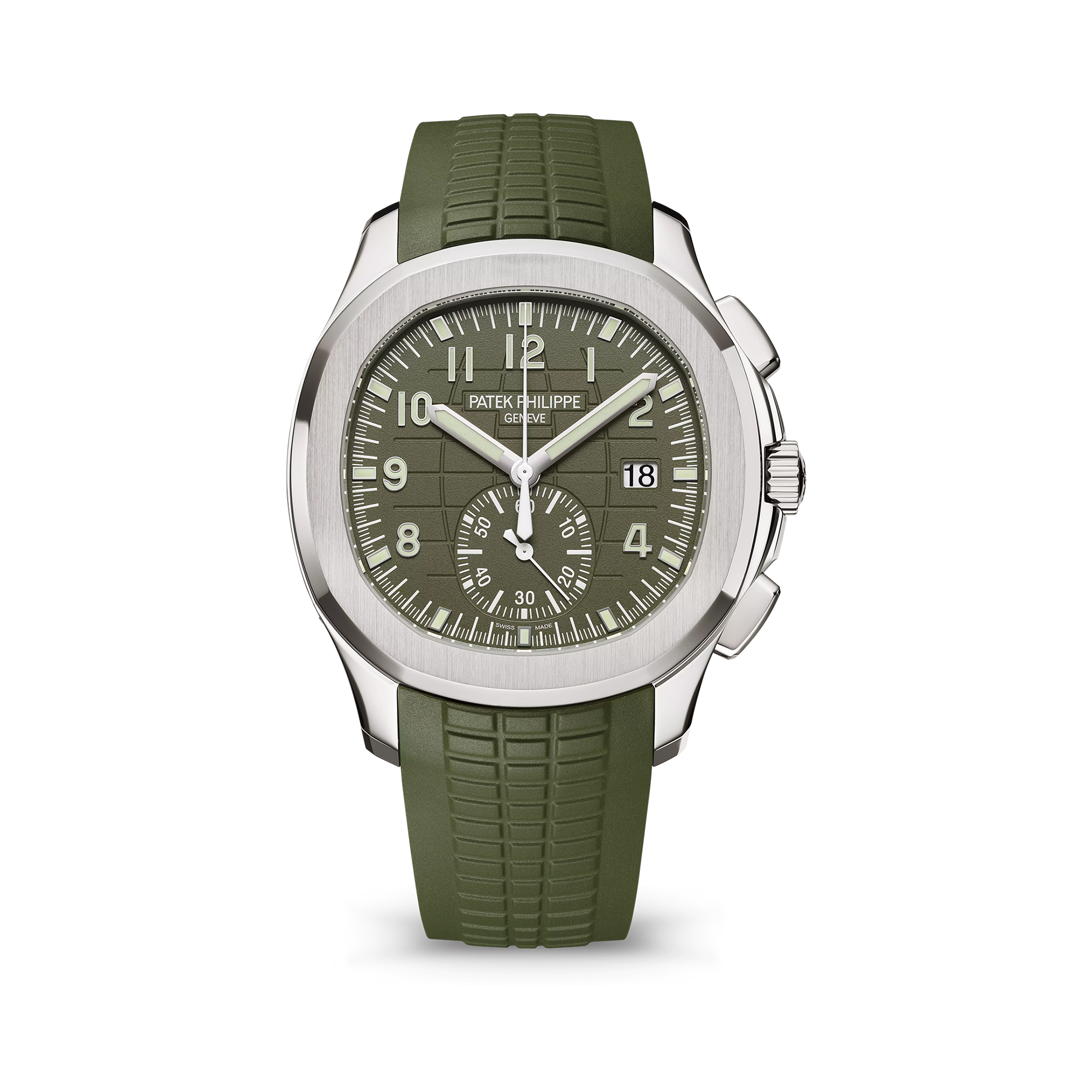 Patek Philippe Aquanaut Chronograph, 18k White Gold, 42,2mm, Ref# 5968G-010