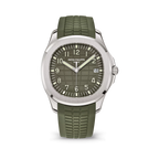 Patek Philippe Aquanaut Jumbo Date, Sweep Seconds, 18k White Gold, 42,2 mm, Ref# 5168G-010