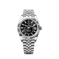 Rolex Sky-Dweller, 42mm, Oystersteel and 18k White Gold, Black, Jubilee, Ref# 336934-0008