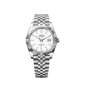 Rolex Datejust 41 Oystersteel and 18K White Gold 41 mm White Dial, Ref# 126334-0010