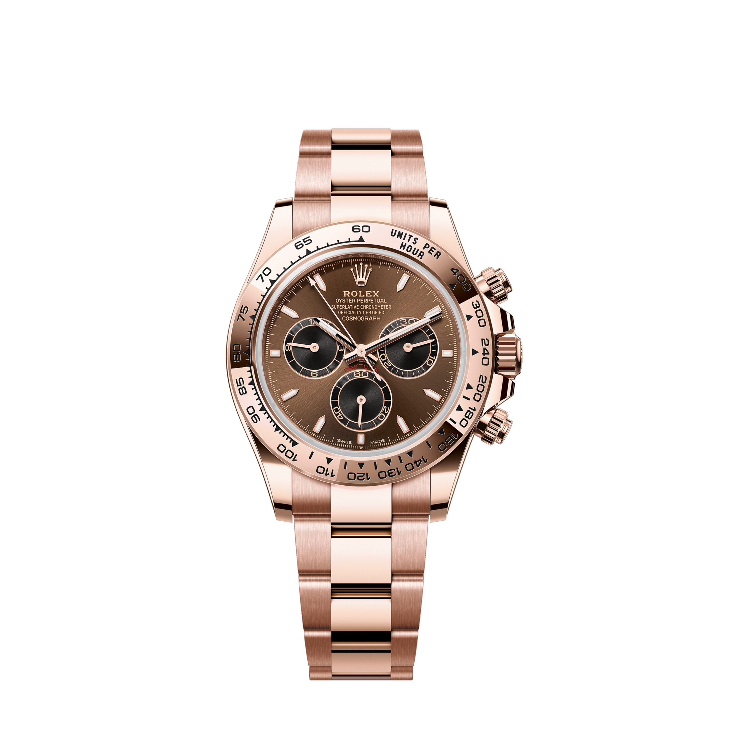 Unworn 2025, Rolex Cosmograph Daytona 40mm, 18k Everose Gold, Ref# 126505-0005, box & papers