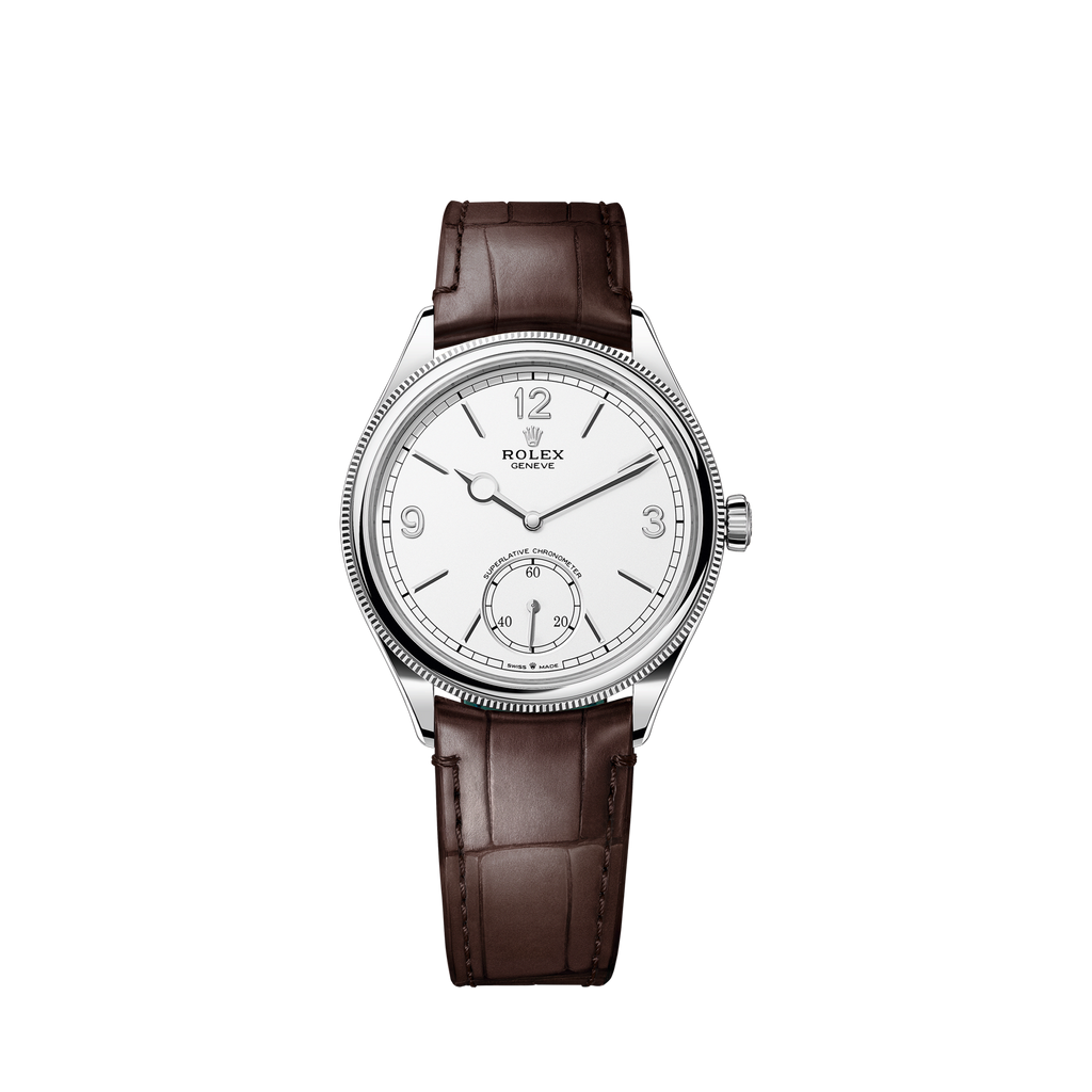 Rolex Perpetual 1908, 39mm, 18k White Gold, Ref# 52509-0006