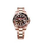 Unworn 2025, Rolex GMT-Master II, 18k Everose gold, 40mm, Ref# 126715chnr-0002, box & papers