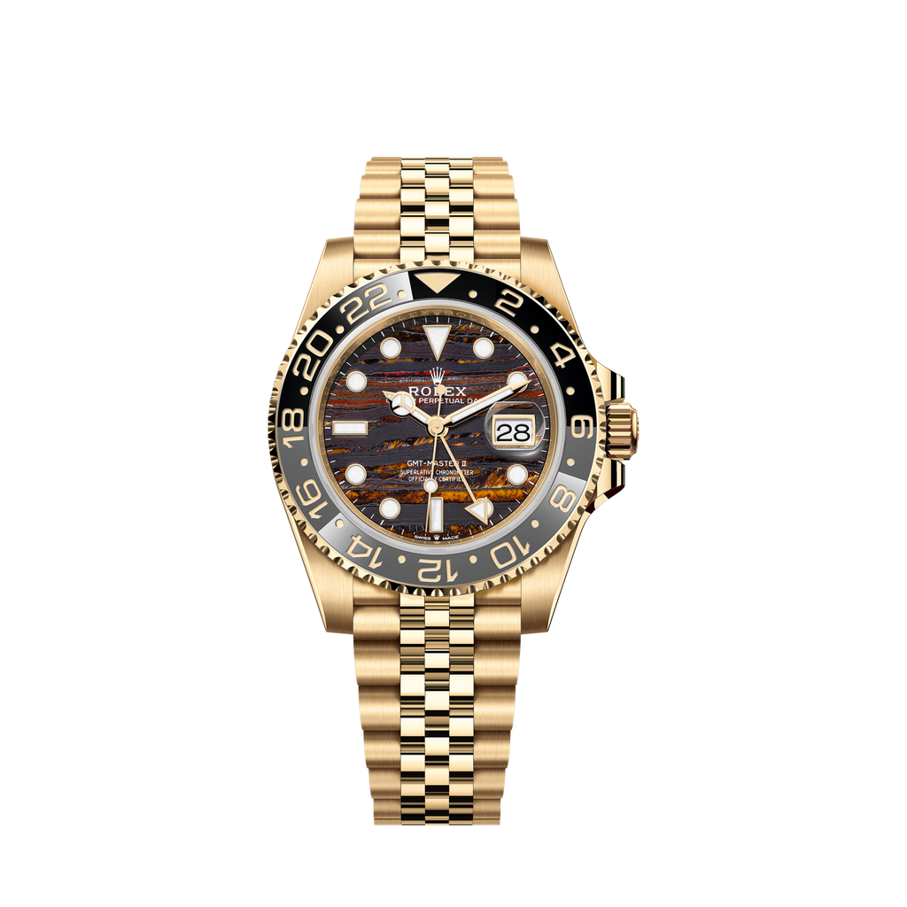 Unworn 2025, Rolex GMT-Master II, 18k Yellow Gold, 40mm, Ref# 126718grnr-0002, box & papers