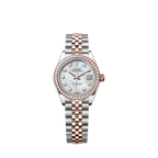 Rolex Lady-Datejust 28, Oystersteel and 18k Everose Gold, Ref# 279381RBR-0013