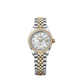 Rolex Lady-Datejust 28, Oystersteel and 18k Yellow Gold, Ref# 279383RBR-0019