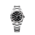 Rolex Sky-Dweller, 42mm, Oystersteel and 18k White Gold, Black, Oyster, Ref# 336934-0007